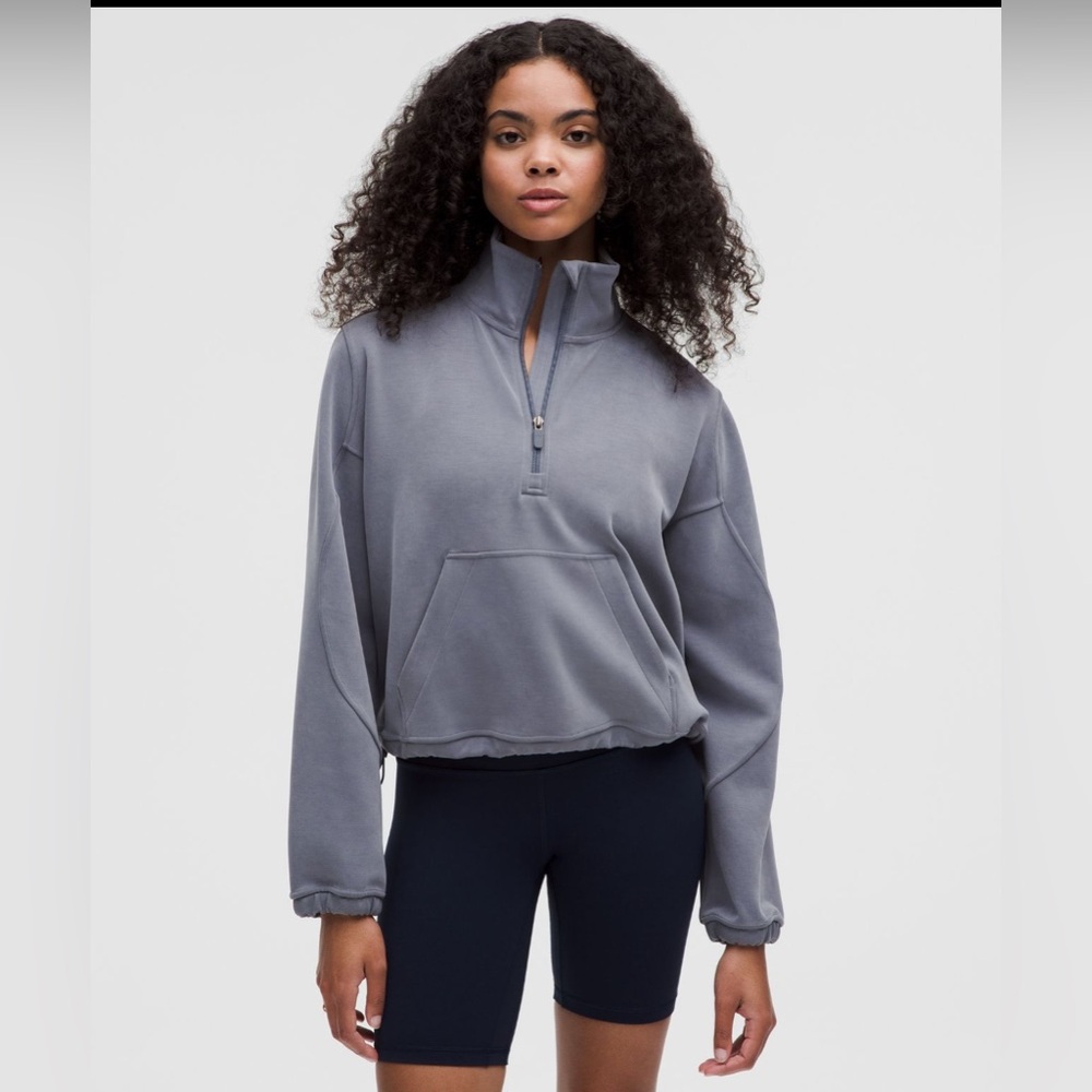 Lululemon Gray Women's Half-Zip Pullover